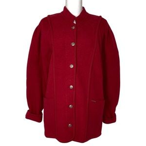 Geiger 100% Pure New Wool Cardigan Jacket